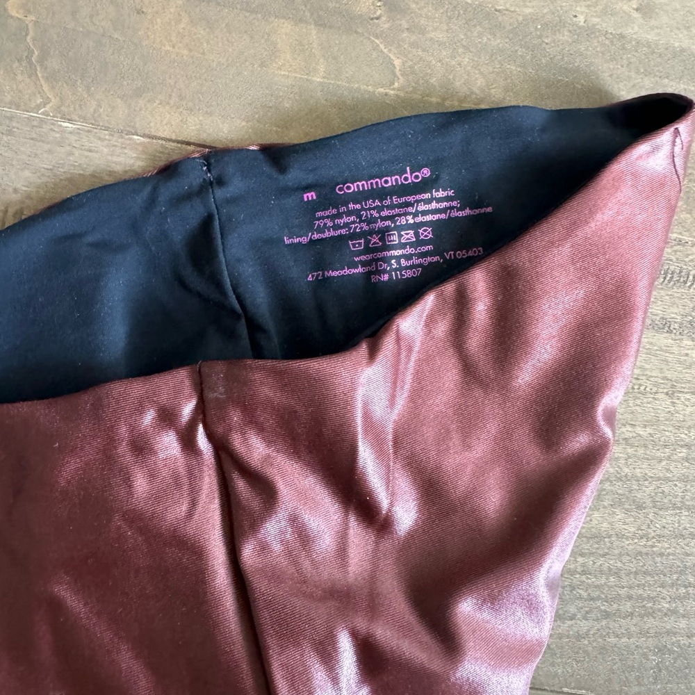 Commando Mettallic Matte Leggings - Picture 3 of 3